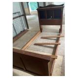 Twin Trundle Beds with 44.5-Inch Footboard - READ