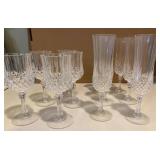 Crystal Wine and Champagne Glasses