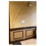 Tall Metal Lamp with Concrete Base- READ DETAILS