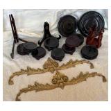 Brass Ornaments and Display Stands