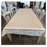 Expandable Dining Table With Chairs - READ DETAILS