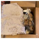 Assorted Napkins and Napkin Rings