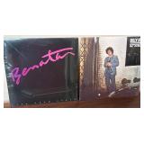 Unopened Pat Benatar and Billy Joel Vinyl LP Album