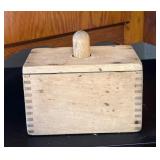 Wood Butter Press with Handle
