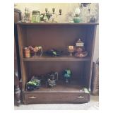 Wooden Shelf with Drawer, 30ï¿½ x 12.5ï¿½ x 34.5ï¿½