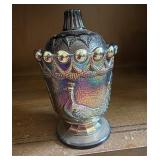 Vtg. Westmoreland Amethyst Carnival Glass Sugar