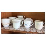 Corning Pyrex and Corelle Cups