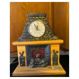 United Metal Goods Electric Mantel Clock