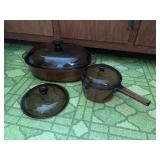 Corning Visions Amber Cookware
