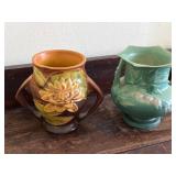 Two Roseville Pottery Vases