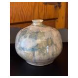Hand-Thrown Ceramic Pottery Vase