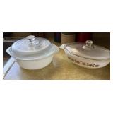 Glasbake Glass Casserole Dishes