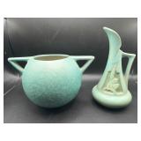 Two Roseville Art Pottery Pieces