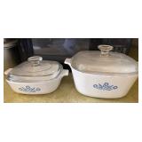 CorningWare Blue Cornflower Casserole Dishes
