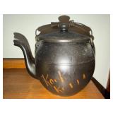 Black McCoy Pottery Teapot