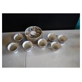 Circle of Delight floral Greetings Tea Set