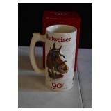New Budweiser 90th Anniversary Clydesdale Stein