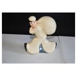 Vtg Ceramic Salior Coin Bank