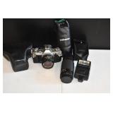 Canon AE-1 35 mm Camera w/ Case