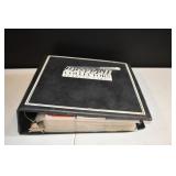 Binder Full of MLB Trading CArds