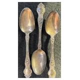 3pc Sterling Spoons - 61g