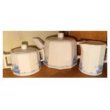 Rookwood Pottery Teapot, Creamer & Sugar Set