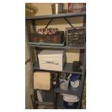 Large Mixed Storage Shelf w/ Collectibles