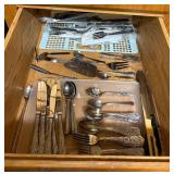 Silverware and Kitchen Tools Lot
