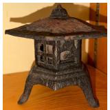Cast Iron Japanese-Style Candle Lantern