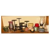 Candle Holders w/ Candles Collection
