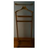 Wooden Men's Valet Stand