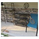Shelves, Outdoor Chair, Racket & Decor Piece