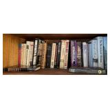 Shelf Lot of Hardcover and Paperback Books