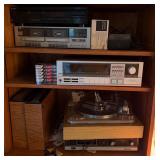 Vintage Home Audio Stereo Components Set