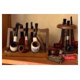 Smoking Pipes with Stands