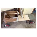 Handmade Wooden Push Pedal Car Toy