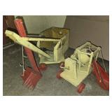 Vintage Tin Toy Construction Vehicles