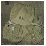 U.S. Military M1945 Field Pack with Straps