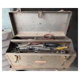 Craftsman Metal Toolbox With Toolsï¿½18x8x9