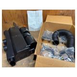 Vtg Black Automotive Heater Unit