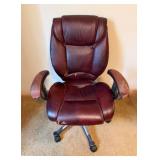 Maroon Office Chair With Wearï¿½25x20x36.5