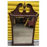 Colonial Revival Mahogany Wall Mirror