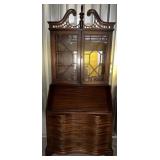 Colonial Revival Style Mahogany Secretary