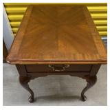 Thomasville Solid Wood Side Table w/ Drawer