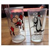 Peanuts Charlie Brown & Pepsi Sylvester Glass