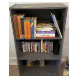 Gray Wooden Book Shelf 23x11.5x44.75"
