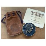 Heritage Mint Solid Brass 1913 Buffalo Nickel