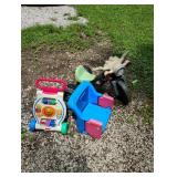 Child's Tricycle, Push Toy, and Seat