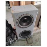 (2) 12' Subwoofers in Speaker Box
