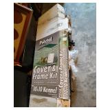 Polytuf 10' x 10' Kennel Cover and Frame Kit